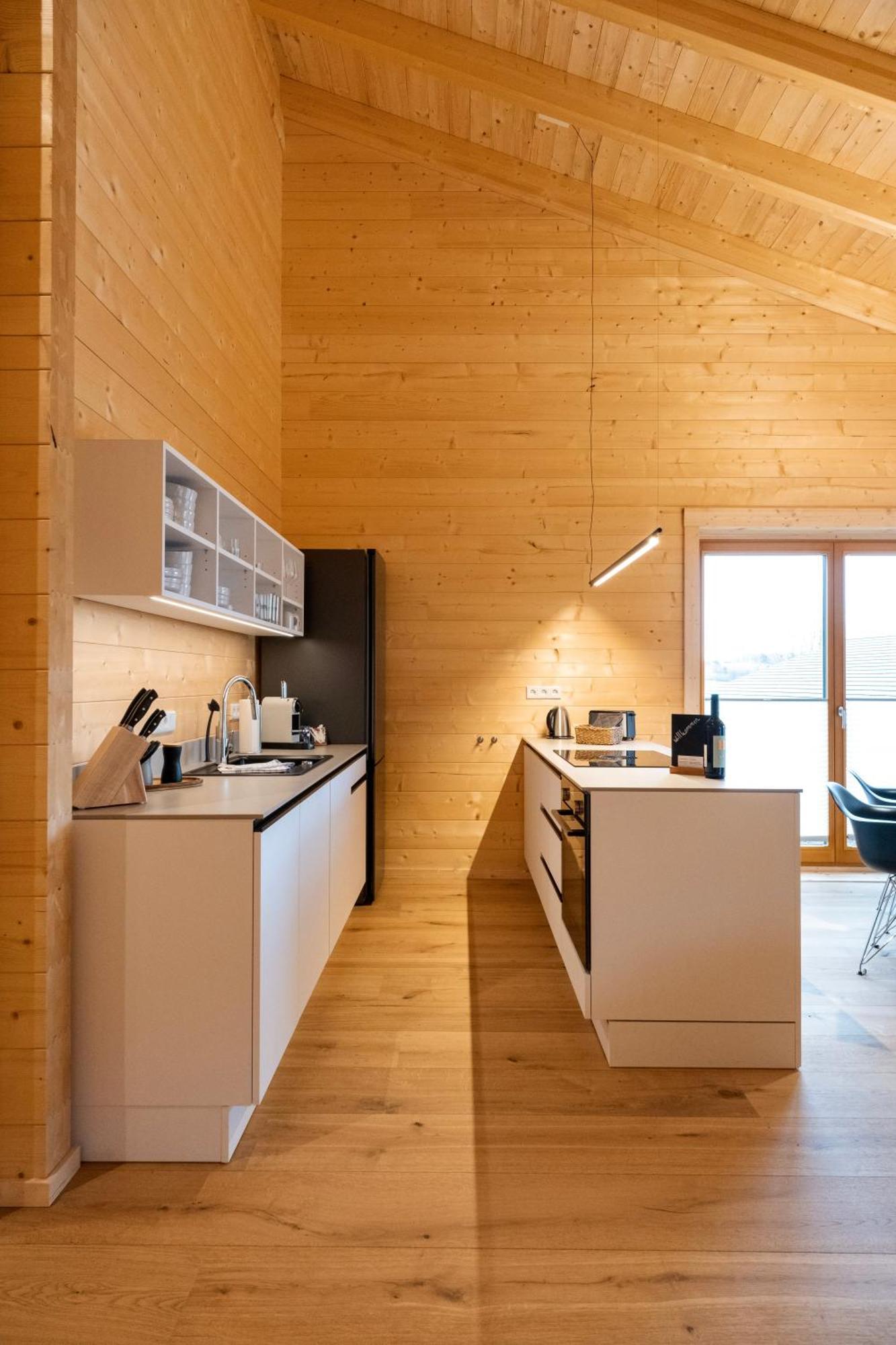 Netten Naturerlebnis Holz-Chalets Даун Экстерьер фото